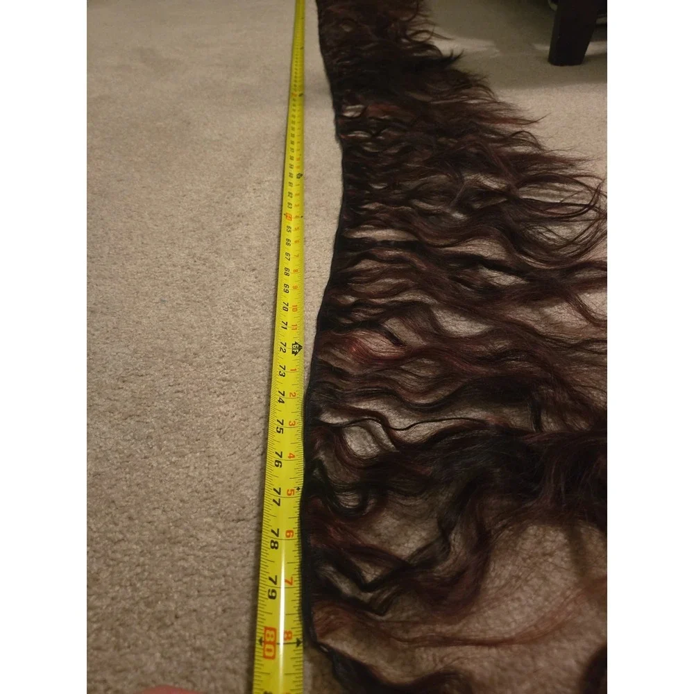 Shake‎ 'n Go Human Hair Extensions #1B Waivy 2 Tone Dark Brown And Reddish 80